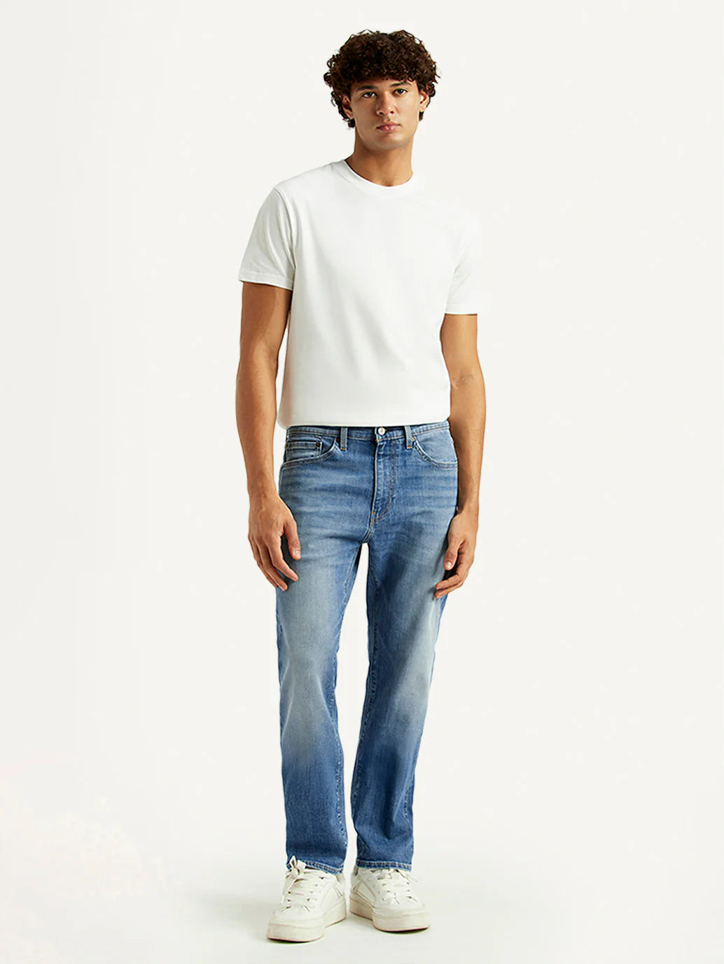 Men's Straight Fit Cotton Jeans