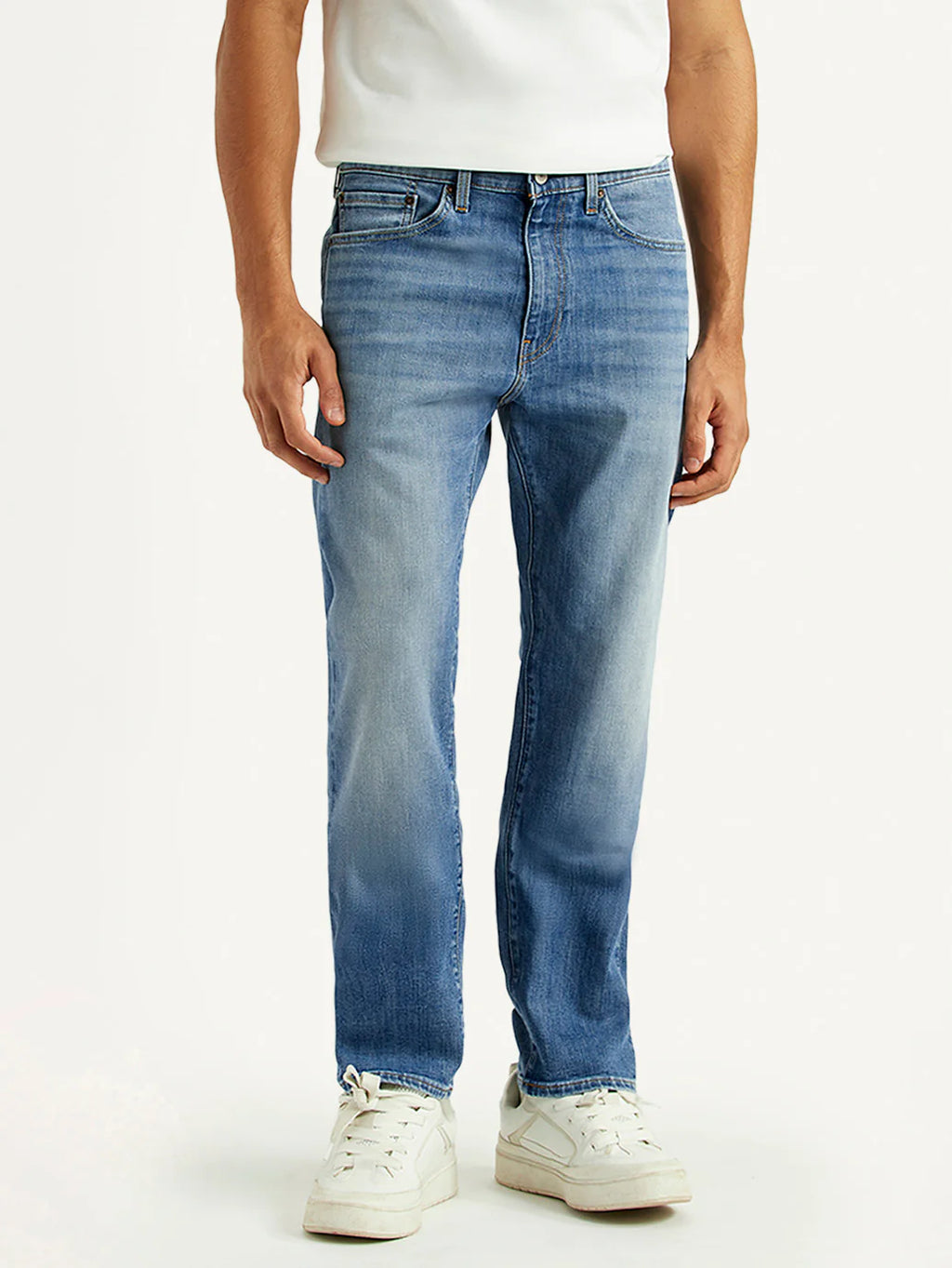 Men's Straight Fit Cotton Jeans