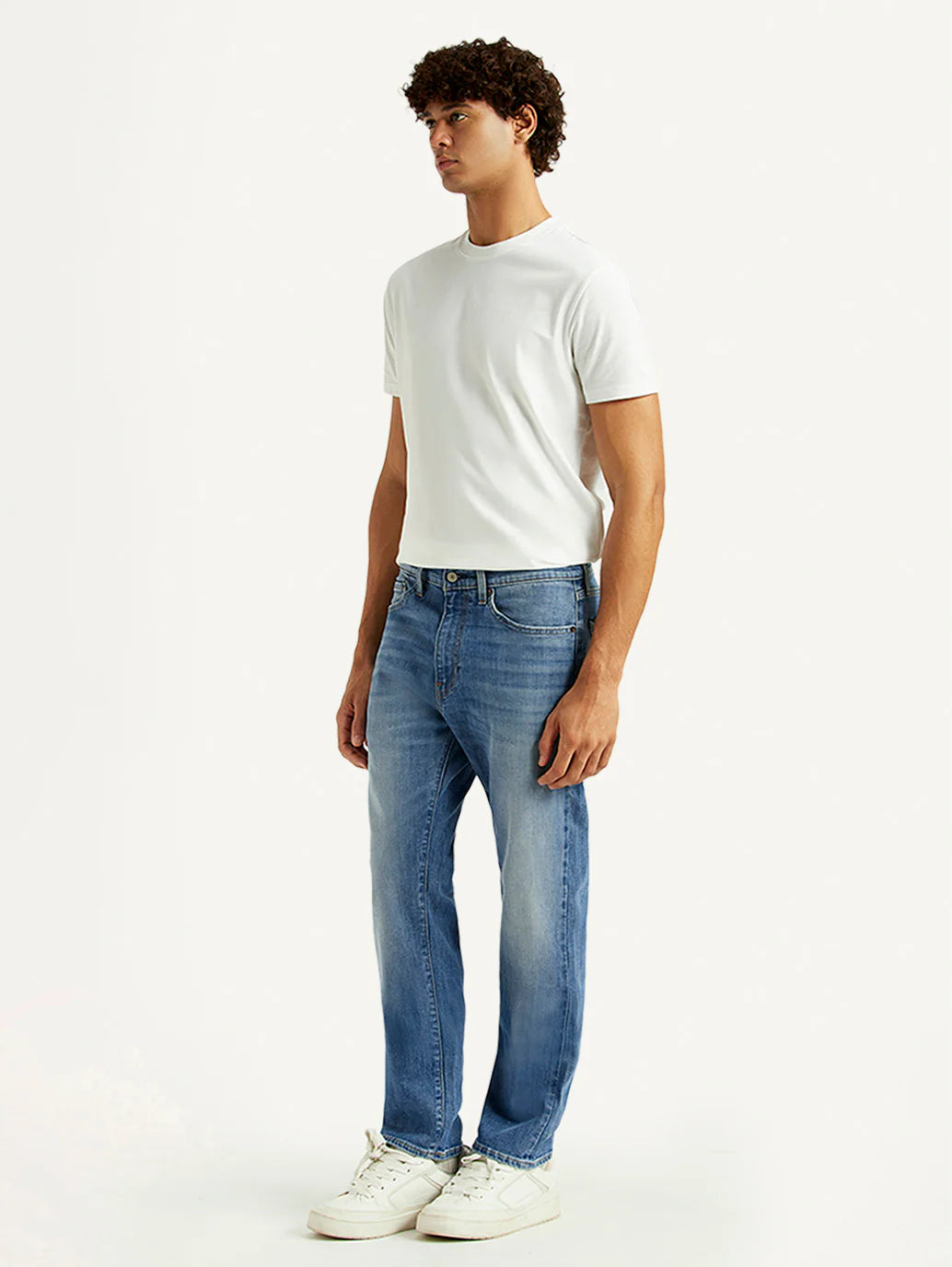 Men's Straight Fit Cotton Jeans