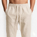 Straight Linen Pants