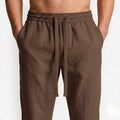 Straight Linen Pants
